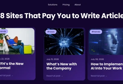 Top websites offering payment for writing articles and freelance content