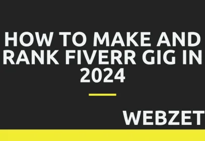 Creating and optimizing Fiverr gigs for higher rankings and visibility