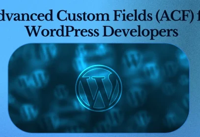 Visual representation of Advanced Custom Fields in a WordPress development environment