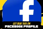 get blue tick on facebook profile