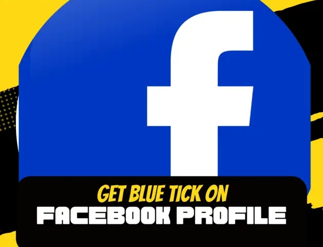 get blue tick on facebook profile