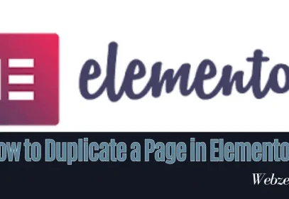 Duplicating a page using Elementor in WordPress