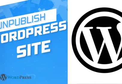 Steps to unpublish a WordPress site