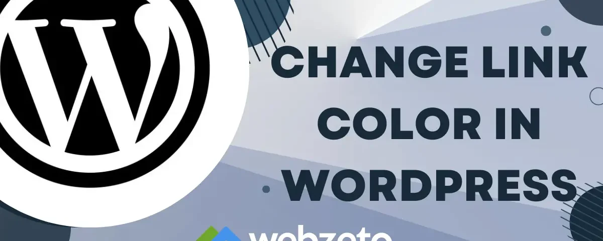 Customizing link color in a WordPress website