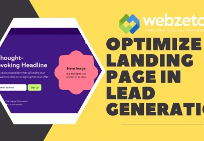 Optimizing a landing page to boost lead generation