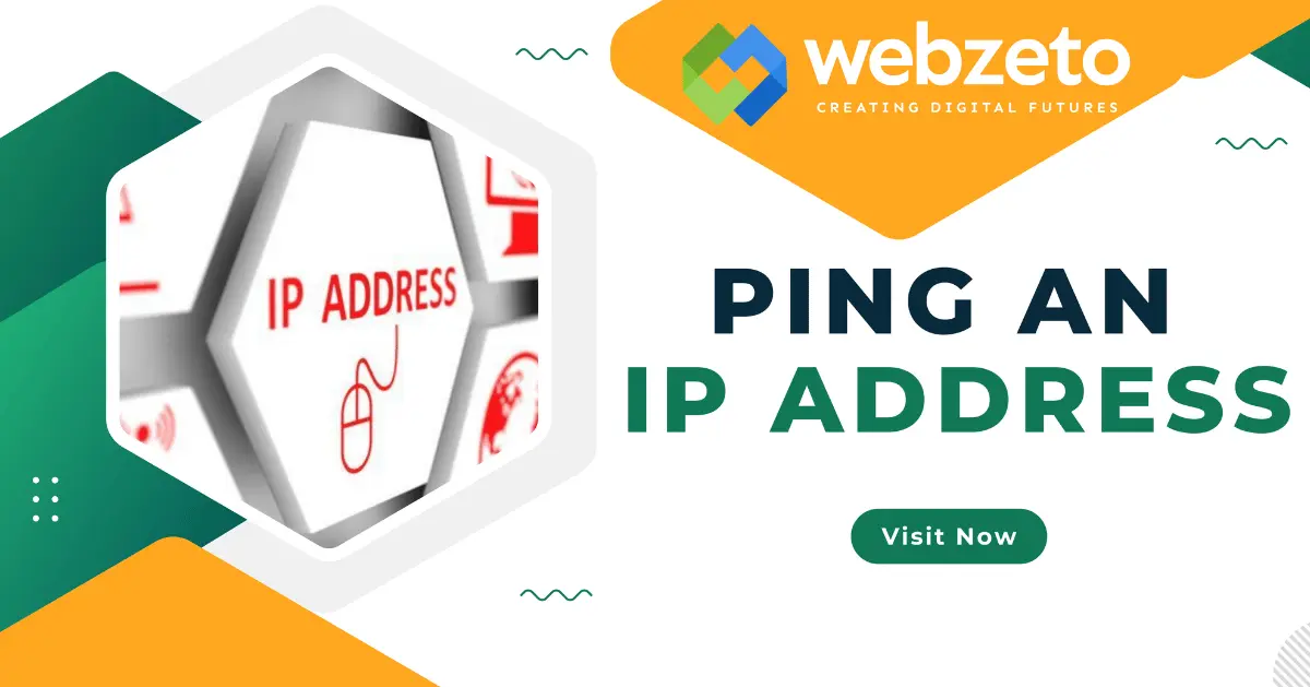 Steps to ping an IP address for network testing