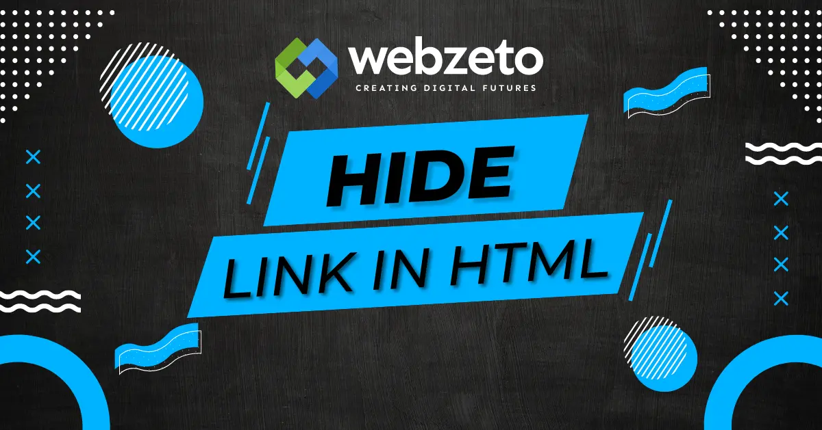 How to Conceal Links in HTML