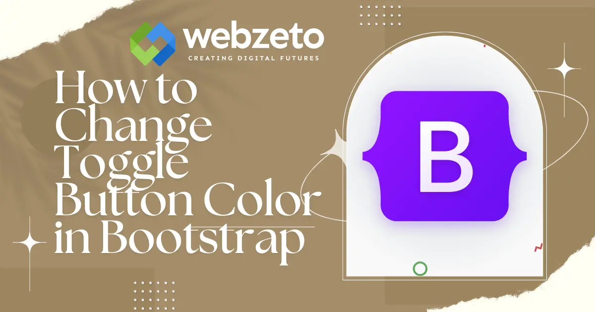 Changing Toggle Button Color in Bootstrap Tutorial