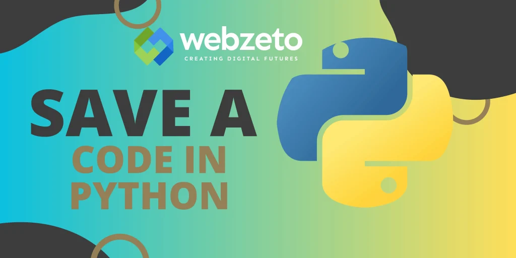 How to Save a Code in Python