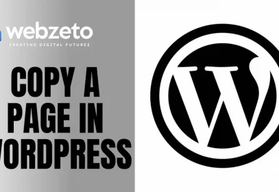 Methods for duplicating a page in WordPress