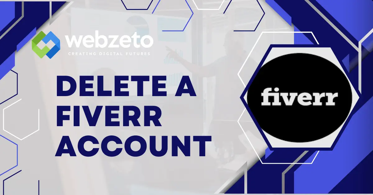 How to delete a Fiverr account in 4 steps