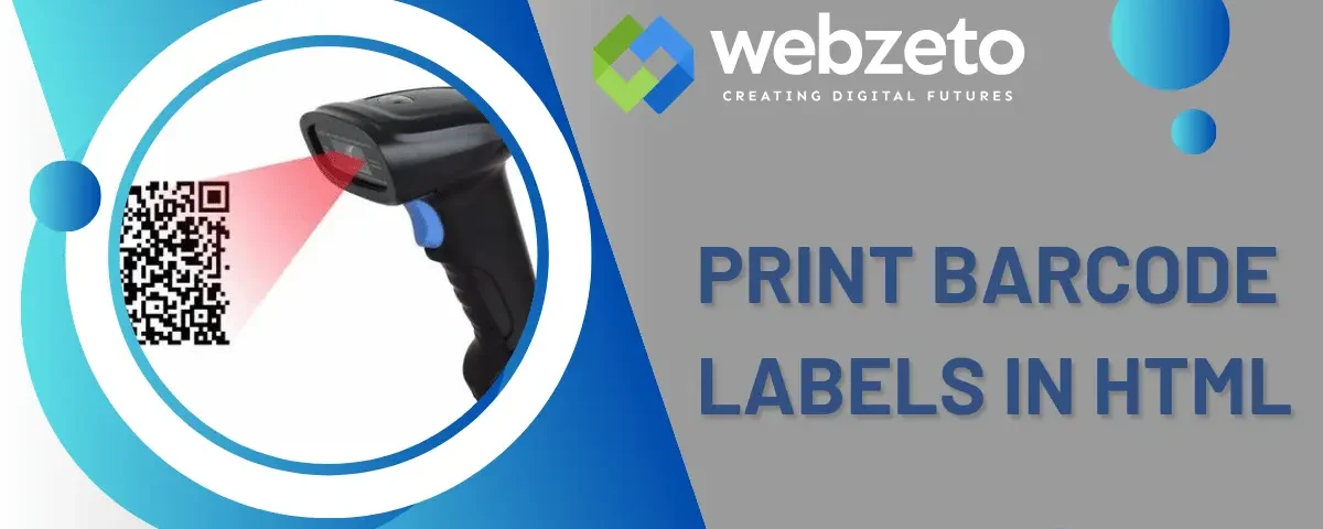 Print Barcode Labels in HTML