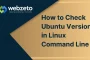 Check Ubuntu Version in Linux