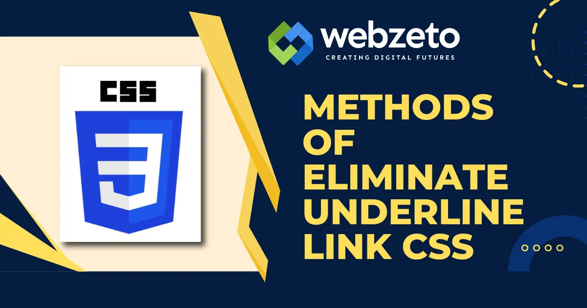 Removing underline from links in CSS