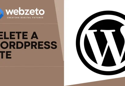 Delete a Site in WordPress