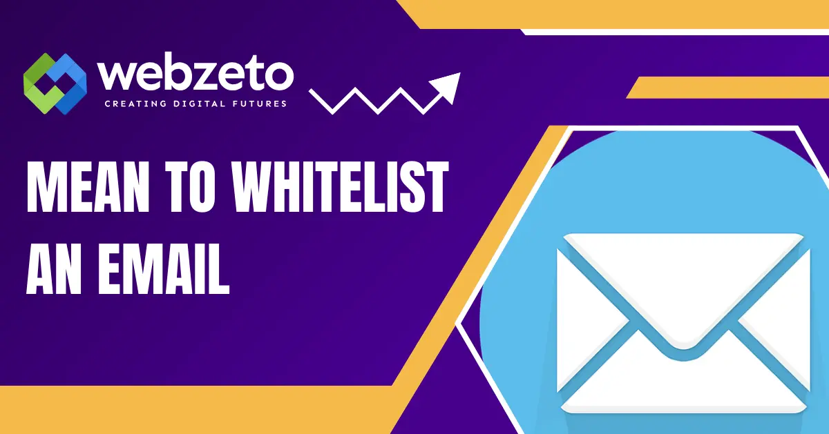 Meaning of whitelisting an email