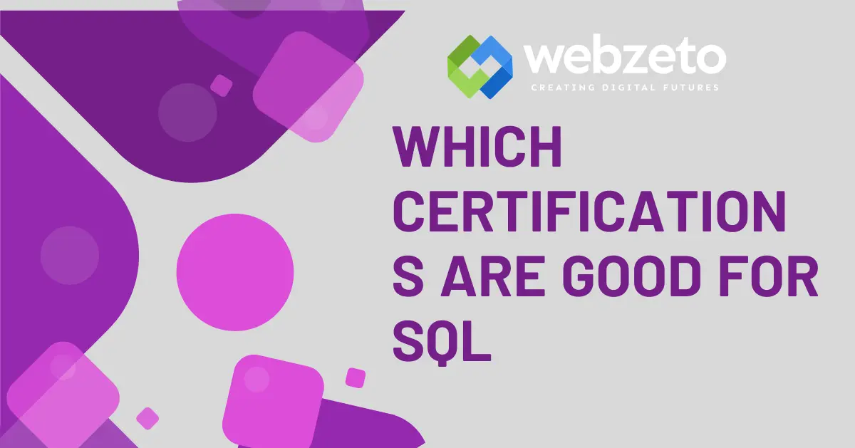 Top SQL certifications to consider