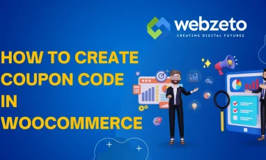 Creating a coupon code in WooCommerce settings on a computer screen