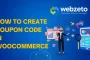 Creating a coupon code in WooCommerce settings on a computer screen