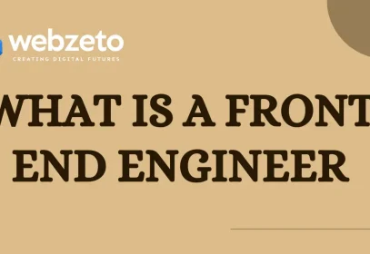 Explanation of a Front End Engineer's role, focusing on designing and developing user interfaces for websites and applications