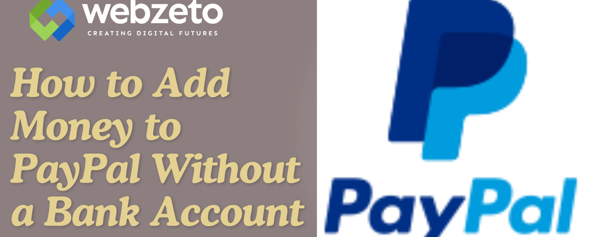 add money to paypal without bank account