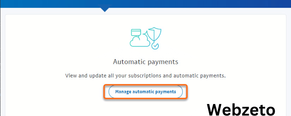 cancellation of automatic payment