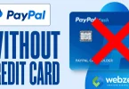 paypal without credit card