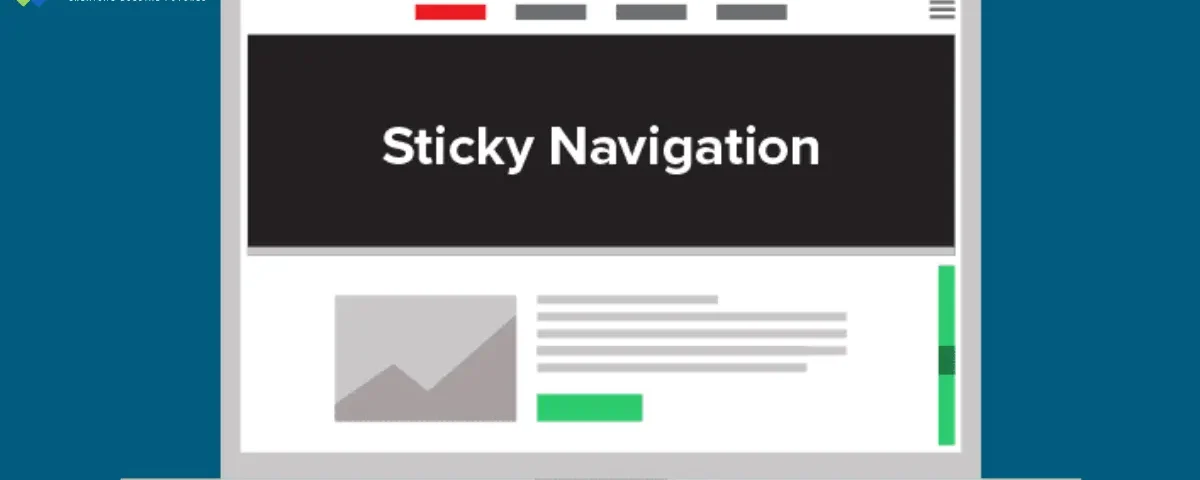 Sticky navigation bar