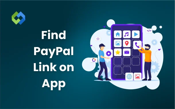 Find paypal link on app