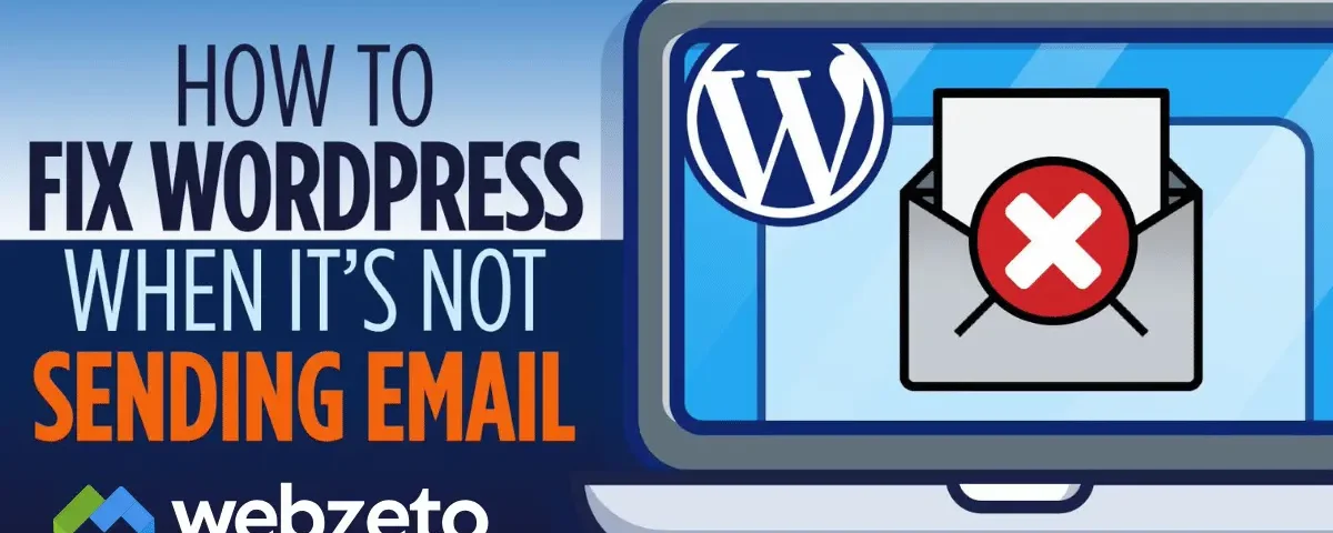 fix wordpress is not sending emails