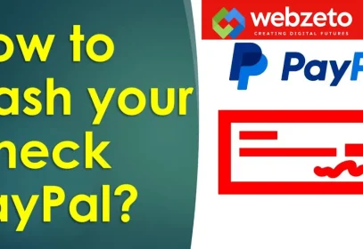 How to cash your check on PayPal