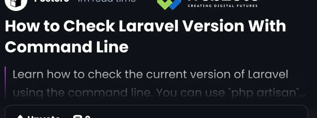 How to check laravel version in command line