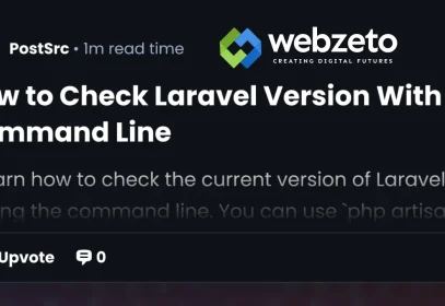 How to check laravel version in command line