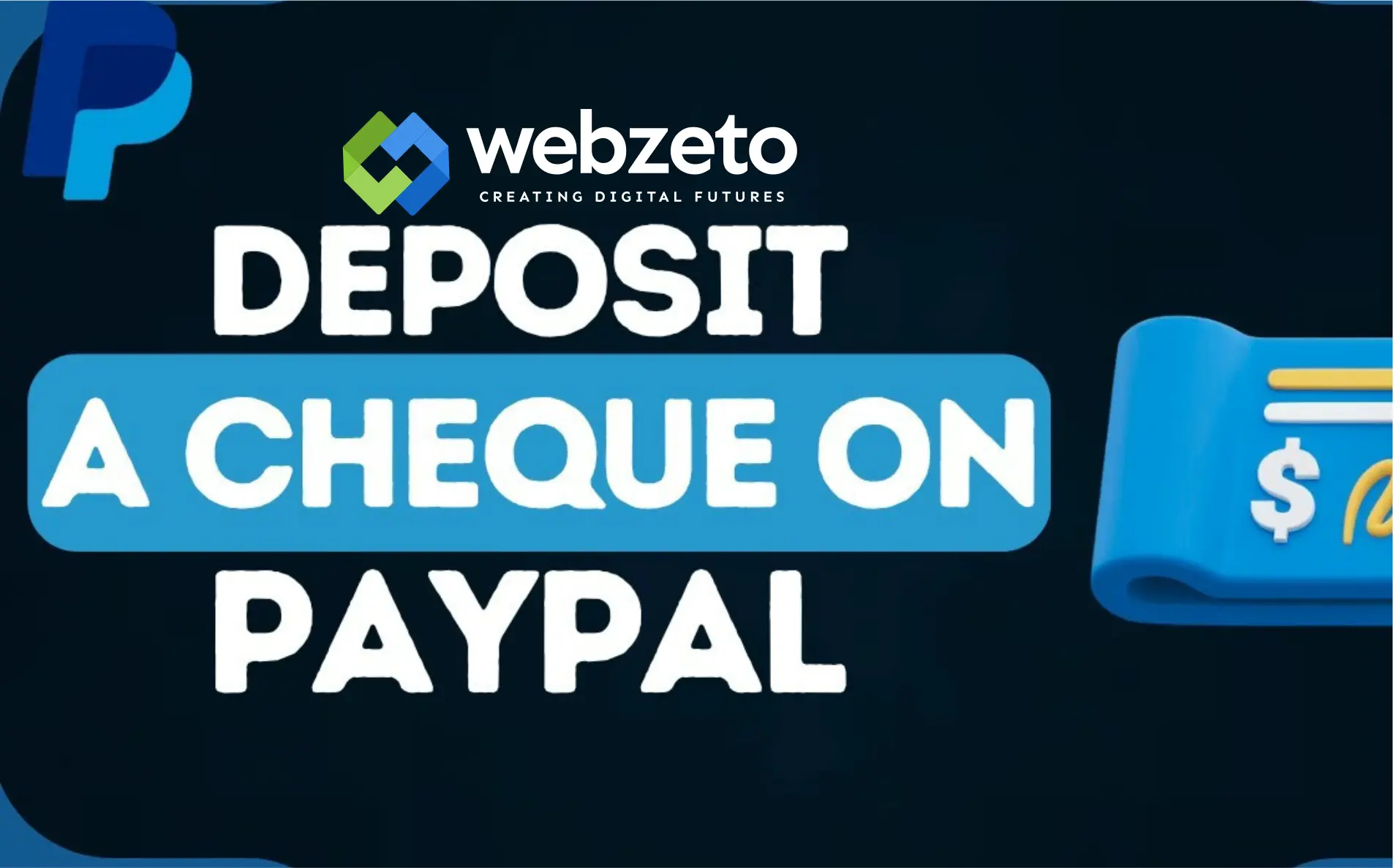 How To Deposit Check To Paypal How to Endorse a Check for Mobile Deposit PayPal