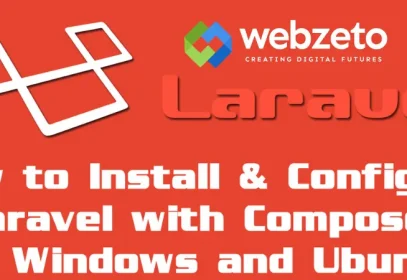 How to install laravel with composer on windows