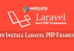 How to Install Laravel PHP Framework