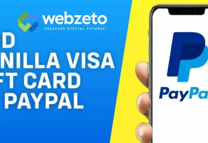 Add vanilla visa gift card to Paypal