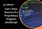 Can I View Source of a Proprietary Program JavaScript