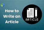 How to Write an Article