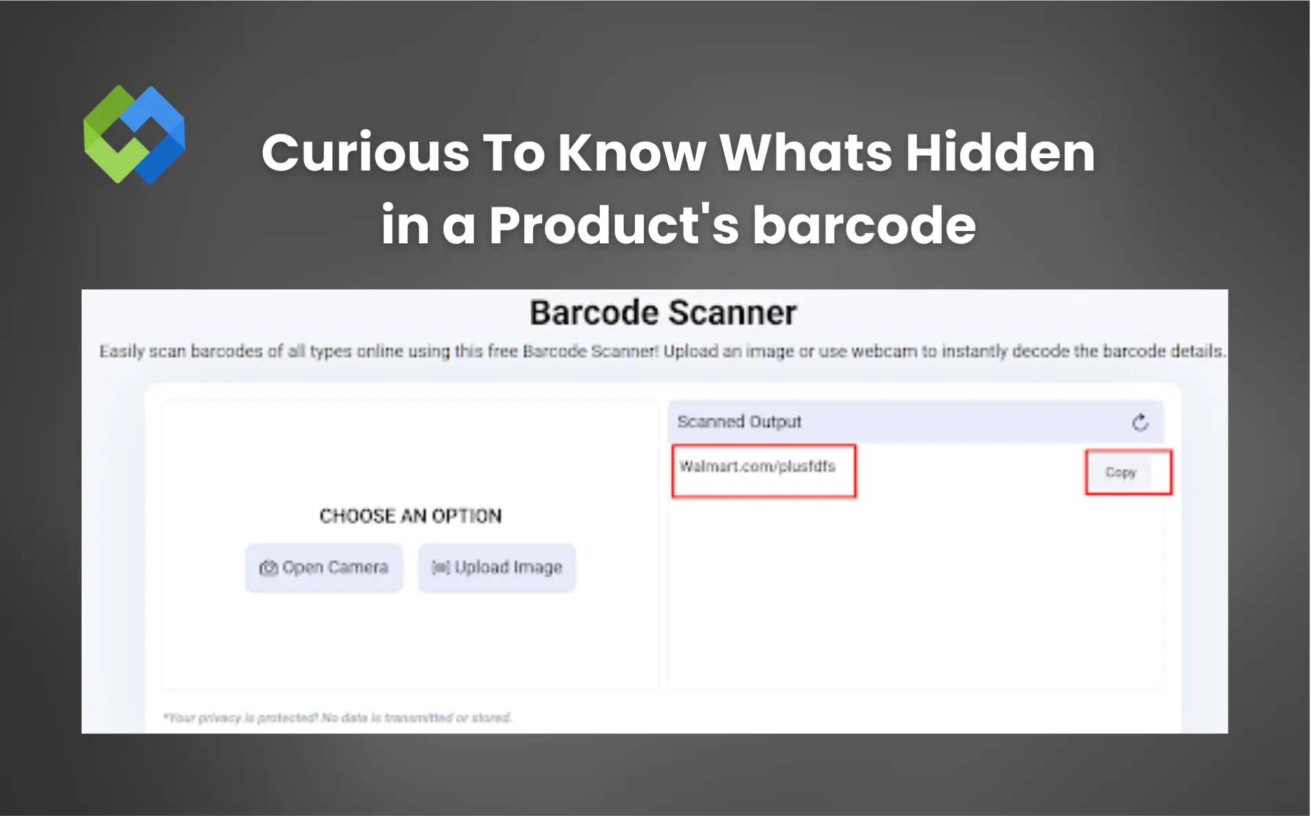 Curious To Know Whats Hidden in a Product's barcode - Webzeto