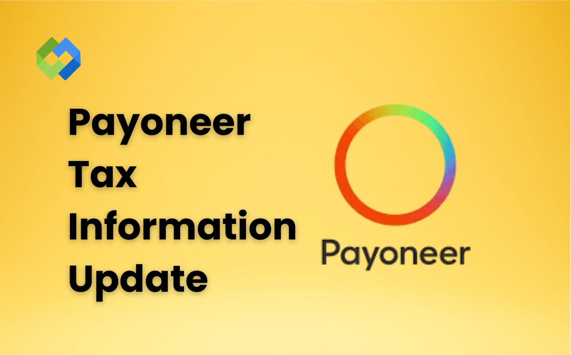 Payoneer Tax Information Update - Webzeto