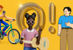 diverse illustration styles from Icons8 Ouch showing modular characters for design flexibility