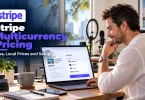Marco, a Miami course creator, previews Stripe multicurrency pricing in dollars, euros, pounds and pesos.