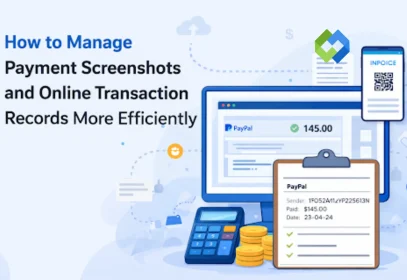 Manage Payment Screenshots and Online Transaction Records