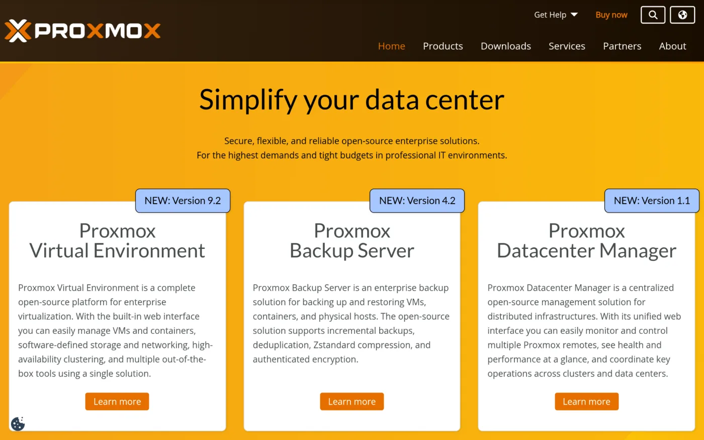 Proxmox Virtual Environment, a free open-source alternative to VMware vSphere