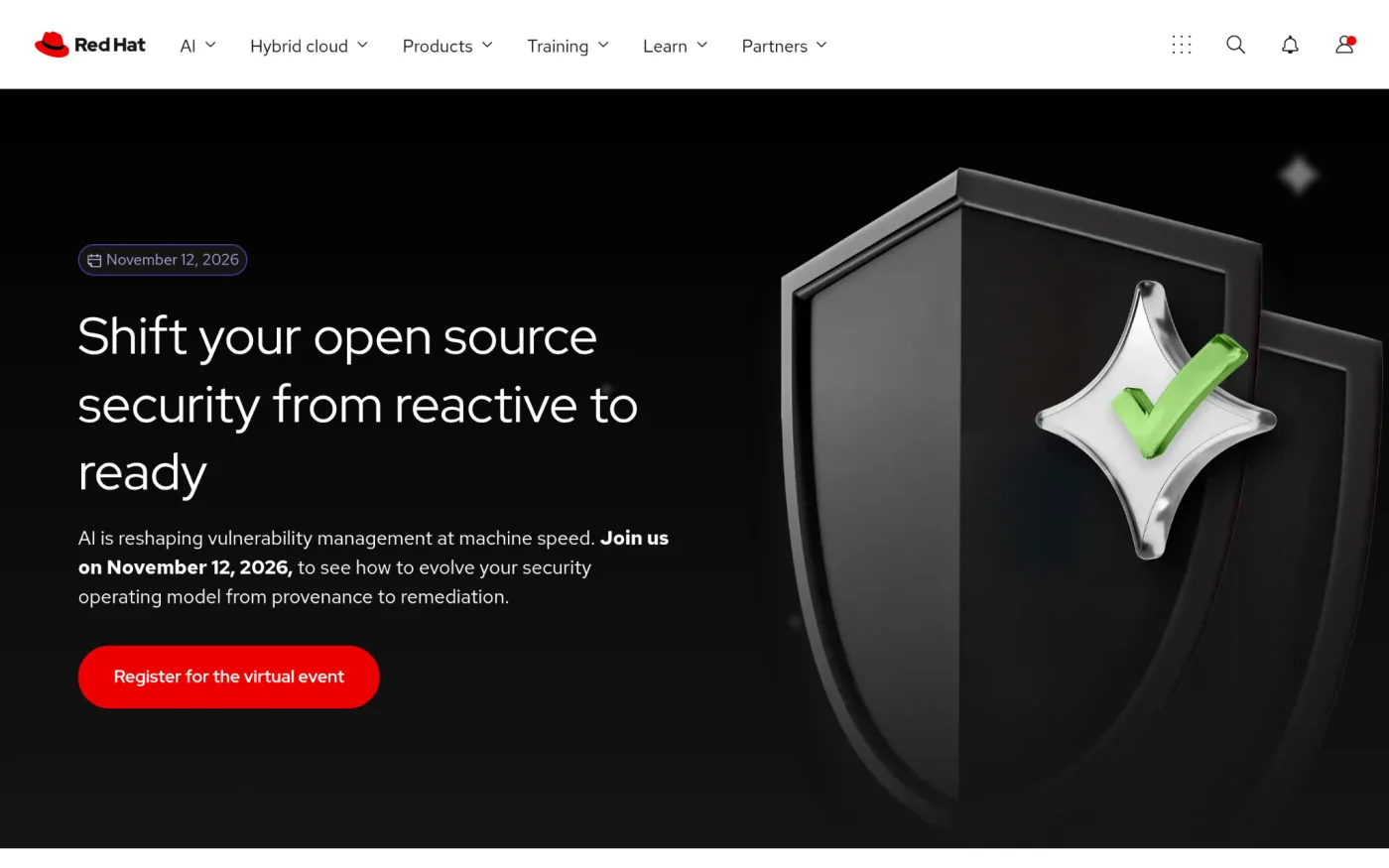 Red Hat OpenShift Virtualization for running virtual machines alongside containers